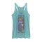 Women's Pocahontas Stained Glass Frame Racerback Tank Top