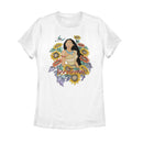Women's Pocahontas Sunflower Frame T-Shirt