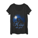 Women's The Little Mermaid Kiss Scene Scoop Neck