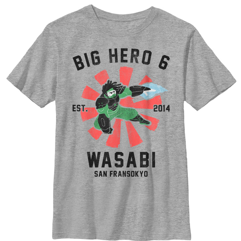 Boy's Big Hero 6 Wasabi Portrait T-Shirt