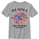 Boy's Big Hero 6 Fred the Beast Portrait T-Shirt