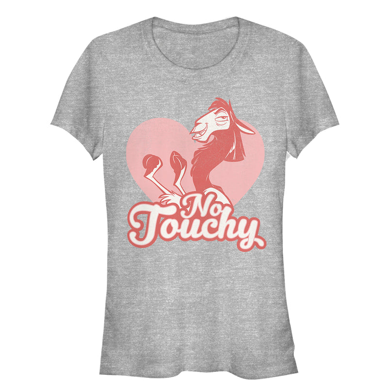 Junior's The Emperor's New Groove Valentine Kuzco No Touchy T-Shirt
