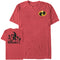 Men's The Incredibles 2 Logo Badge Silhouette T-Shirt