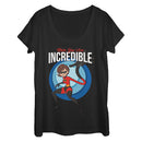 Women's The Incredibles 2 Mom is Incredible Scoop Neck