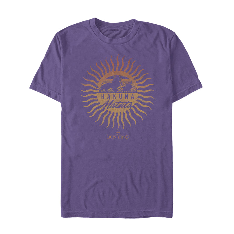 Men's Lion King Hakuna Sunset Rays T-Shirt