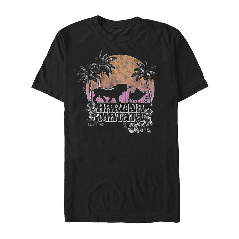 Men's Lion King Retro Sunset Trio T-Shirt