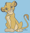 Boy's Lion King Simba Cute and Courageous T-Shirt