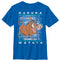 Boy's Lion King Pumbaa Diagonal Stripe T-Shirt