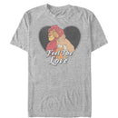Men's Lion King Simba and Nala Valentine Feel the Love T-Shirt