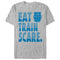 Men's Monsters Inc Eat Train Scare Motto T-Shirt