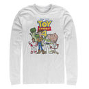Men's Toy Story Character Logo Party Long Sleeve Shirt
