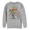 Men's Toy Story Character Logo Party Sweatshirt