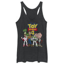 Women's Toy Story Character Logo Party Racerback Tank Top