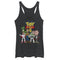 Women's Toy Story Character Logo Party Racerback Tank Top