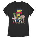 Women's Toy Story Character Logo Party T-Shirt