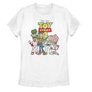 Women's Toy Story Character Logo Party T-Shirt