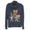 Junior's Toy Story Character Logo Party Cowl Neck Sweatshirt