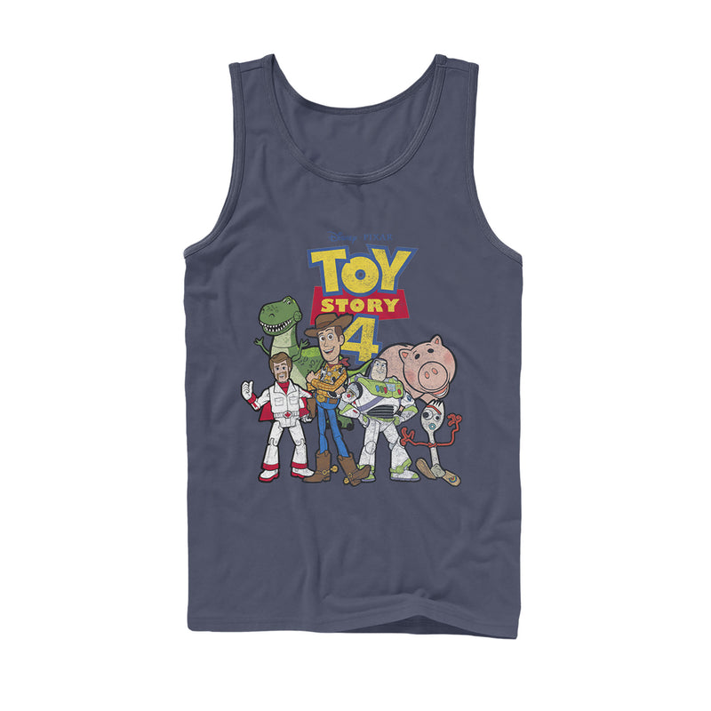 Men's Toy Story Character Logo Party Tank Top