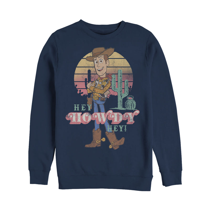 Men's Toy Story Hey Howdy Woody Sweatshirt