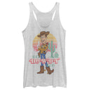 Women's Toy Story Hey Woody Racerback Tank Top