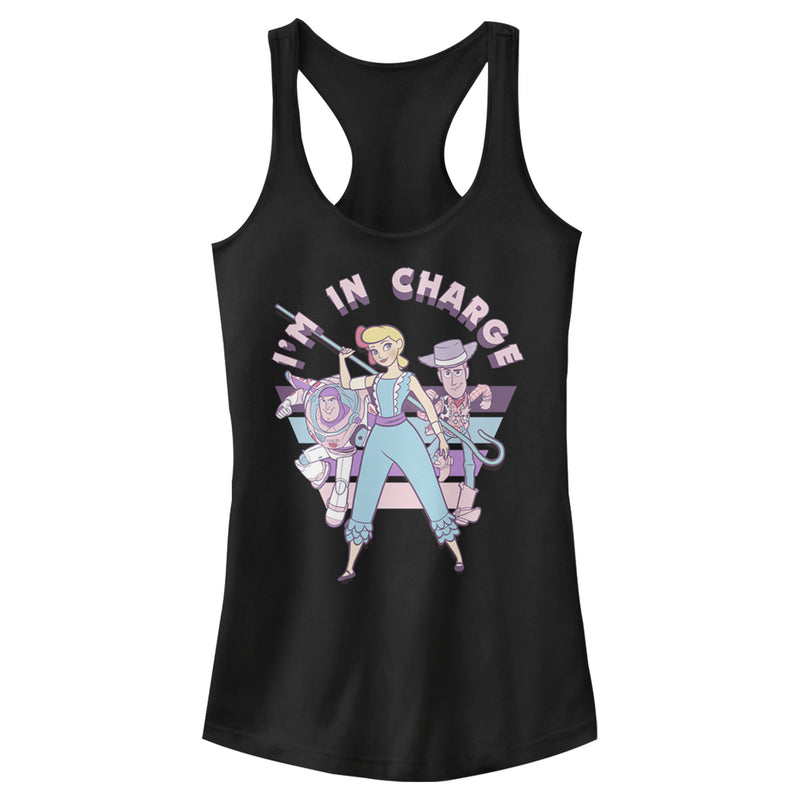 Junior's Toy Story Bo Peep In Charge Racerback Tank Top