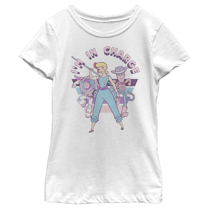 Girl's Toy Story Bo Peep In Charge T-Shirt