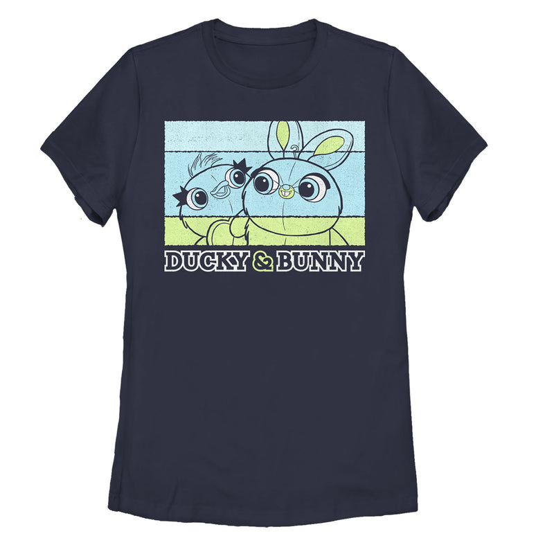 Women's Toy Story Ducky & Bunny Panels T-Shirt
