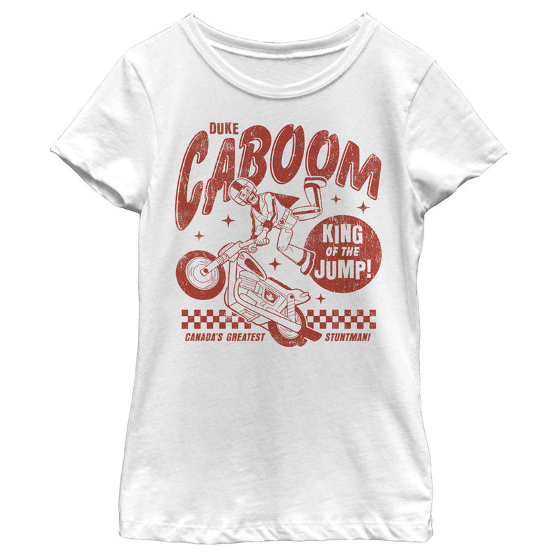 Girl's Toy Story Caboom King Jump T-Shirt