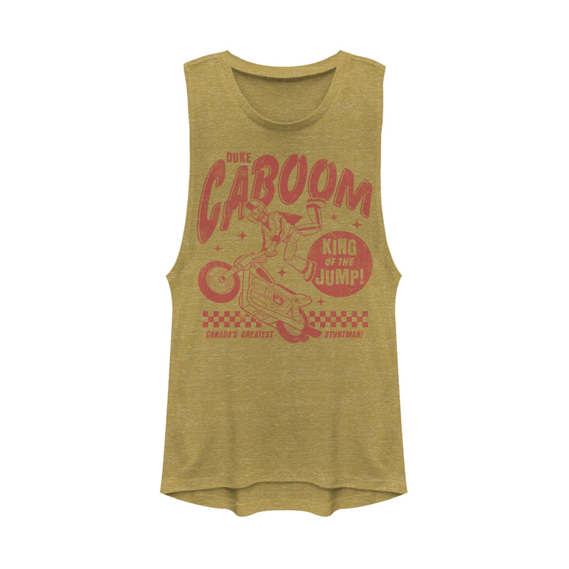 Junior's Toy Story Caboom King Jump Festival Muscle Tee