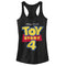 Junior's Toy Story Classic Logo Racerback Tank Top