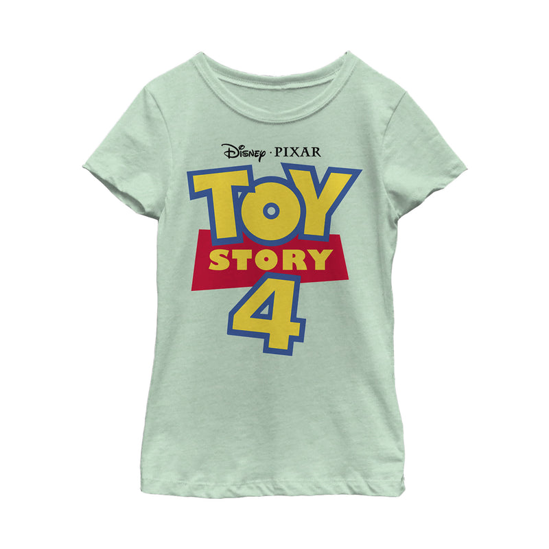 Girl's Toy Story Bold Logo T-Shirt