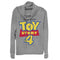 Junior's Toy Story Bold Logo Cowl Neck Sweatshirt