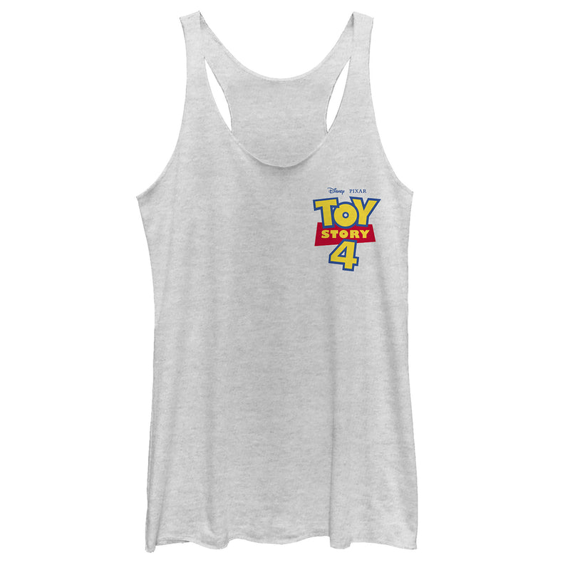 Women's Toy Story Bold Logo Badge Racerback Tank Top