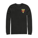 Men's Toy Story Bold Logo Badge Long Sleeve Shirt