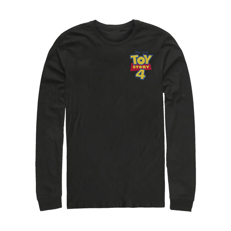 Men's Toy Story Bold Logo Badge Long Sleeve Shirt