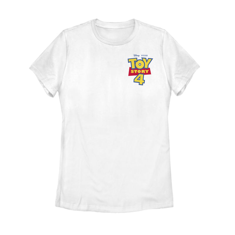 Women's Toy Story Bold Logo Badge T-Shirt