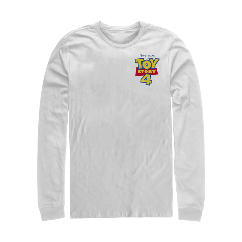 Men's Toy Story Bold Logo Badge Long Sleeve Shirt