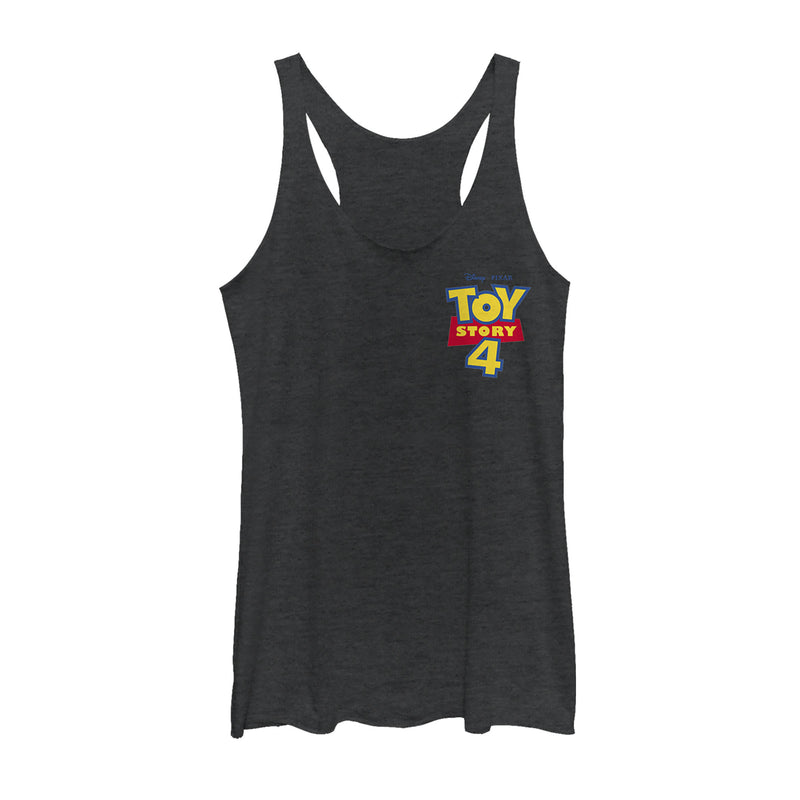 Women's Toy Story Bold Logo Badge Racerback Tank Top