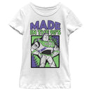 Girl's Toy Story Buzz Lightyear Made in 90s T-Shirt