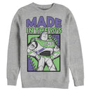 Men's Toy Story Buzz Lightyear Made in 90s Sweatshirt