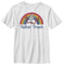 Boy's Toy Story Forky Talkin' Trash Rainbow T-Shirt