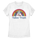 Women's Toy Story Forky Talkin' Trash Rainbow T-Shirt