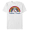 Men's Toy Story Forky Talkin' Trash Rainbow T-Shirt