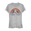 Junior's Toy Story Forky Talkin' Trash Rainbow T-Shirt