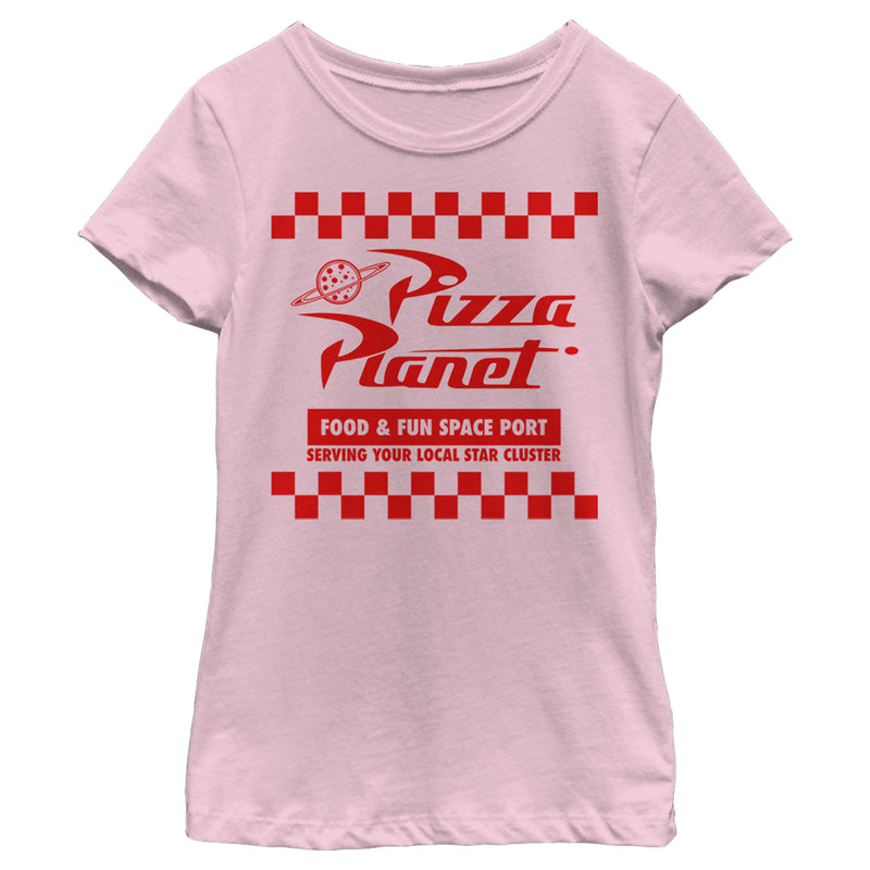 Girl's Toy Story Pizza Planet Uniform T-Shirt