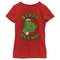 Girl's Toy Story Christmas Santa Rex T-Shirt