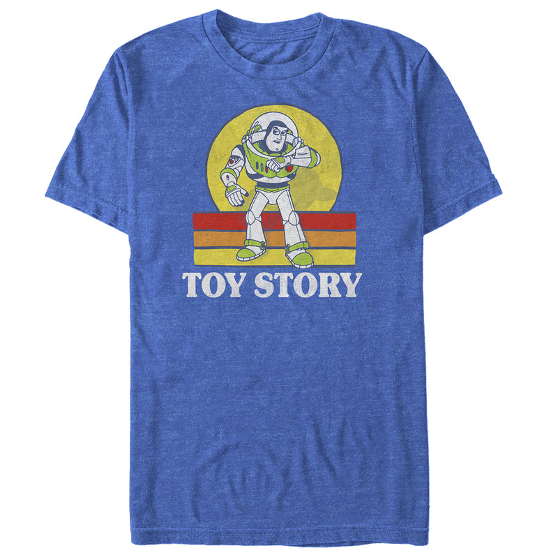 Men's Toy Story Retro Striped Buzz Lightyear T-Shirt