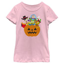 Girl's Toy Story Halloween Toy Treats T-Shirt