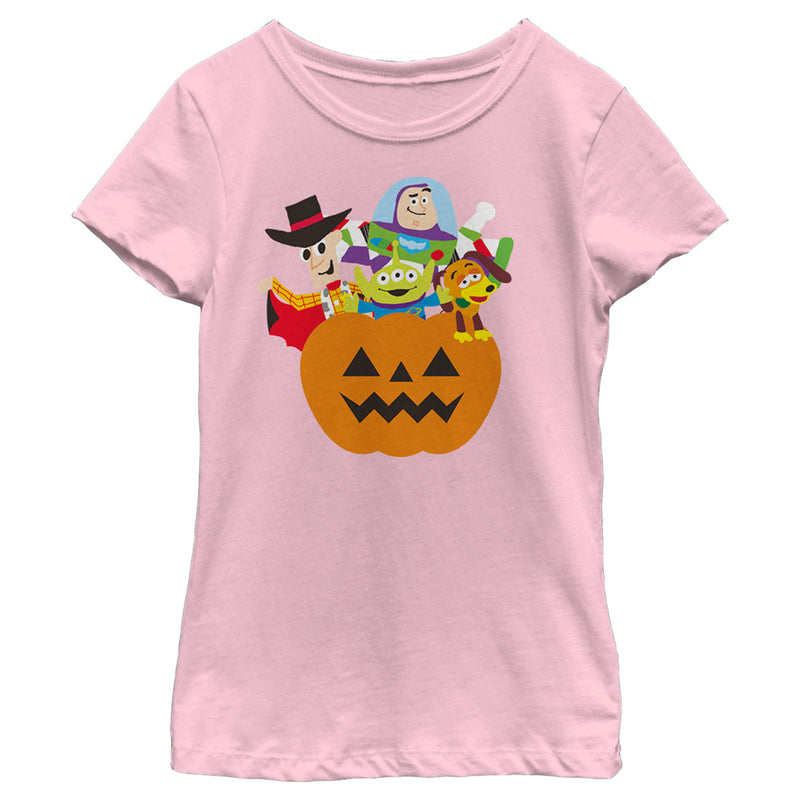 Girl's Toy Story Halloween Toy Treats T-Shirt