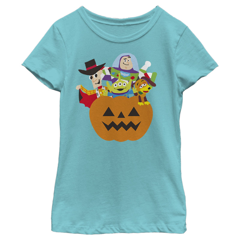 Girl's Toy Story Halloween Toy Treats T-Shirt